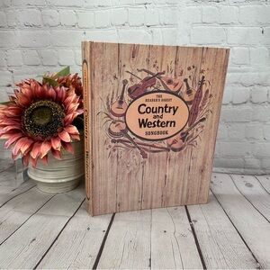 vtg reader's digest country & western songbook piano guitar sheet music